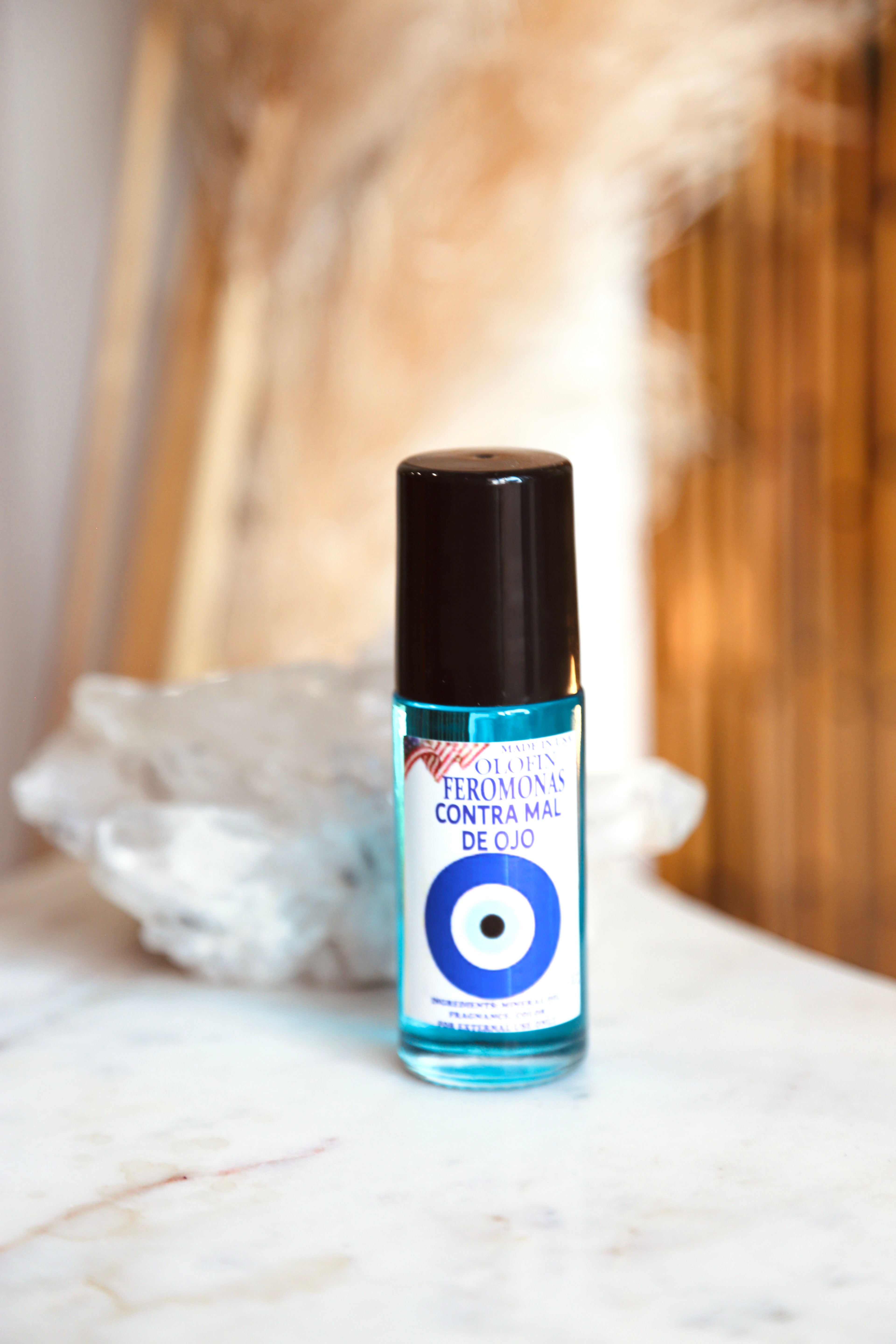 Evil Eye Protection Roll on Perfume Oil/Contra Mal De Ojo Feromonas