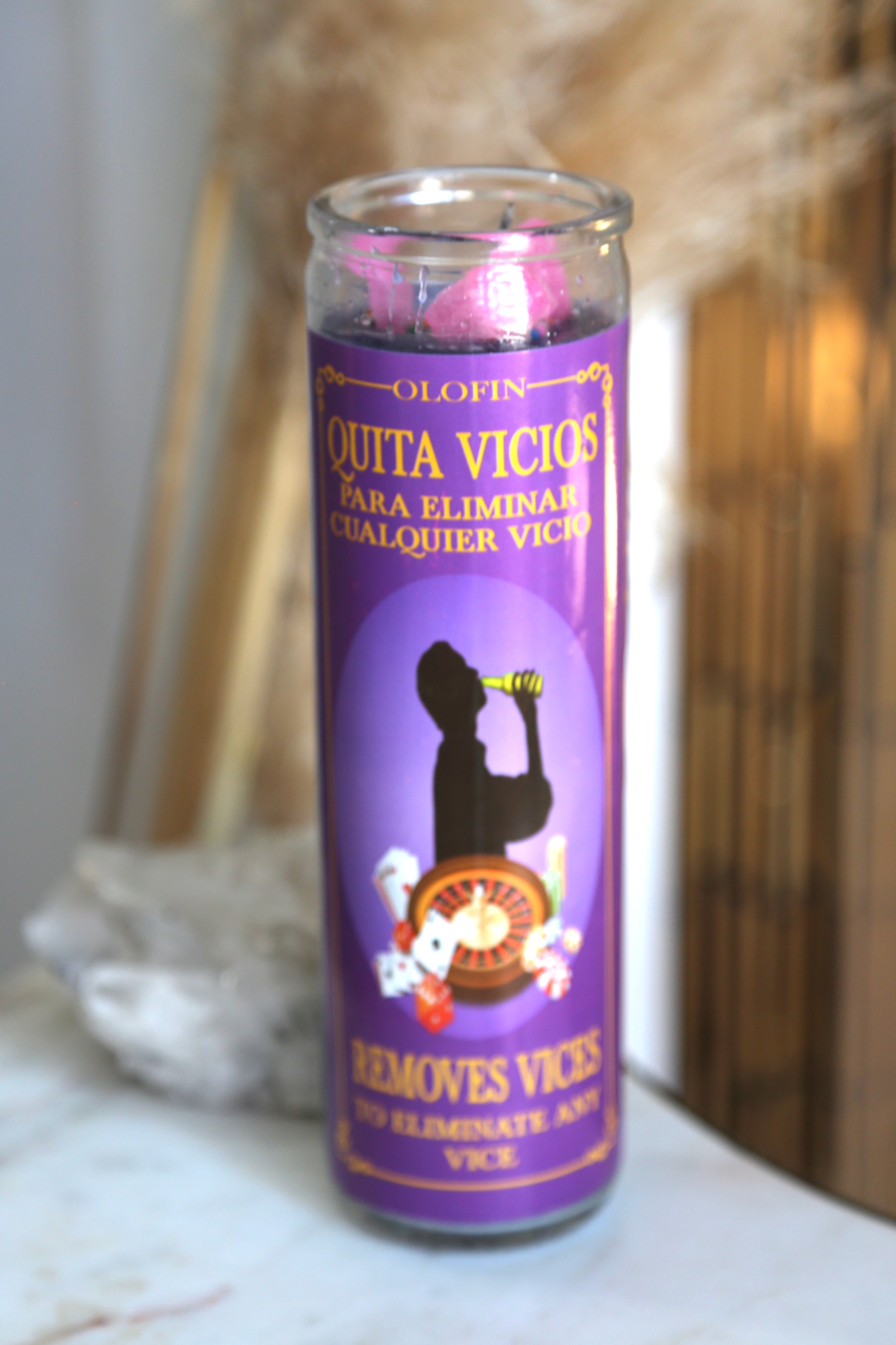 Removes Vices Magic Candle/Quita Vicios Veladora