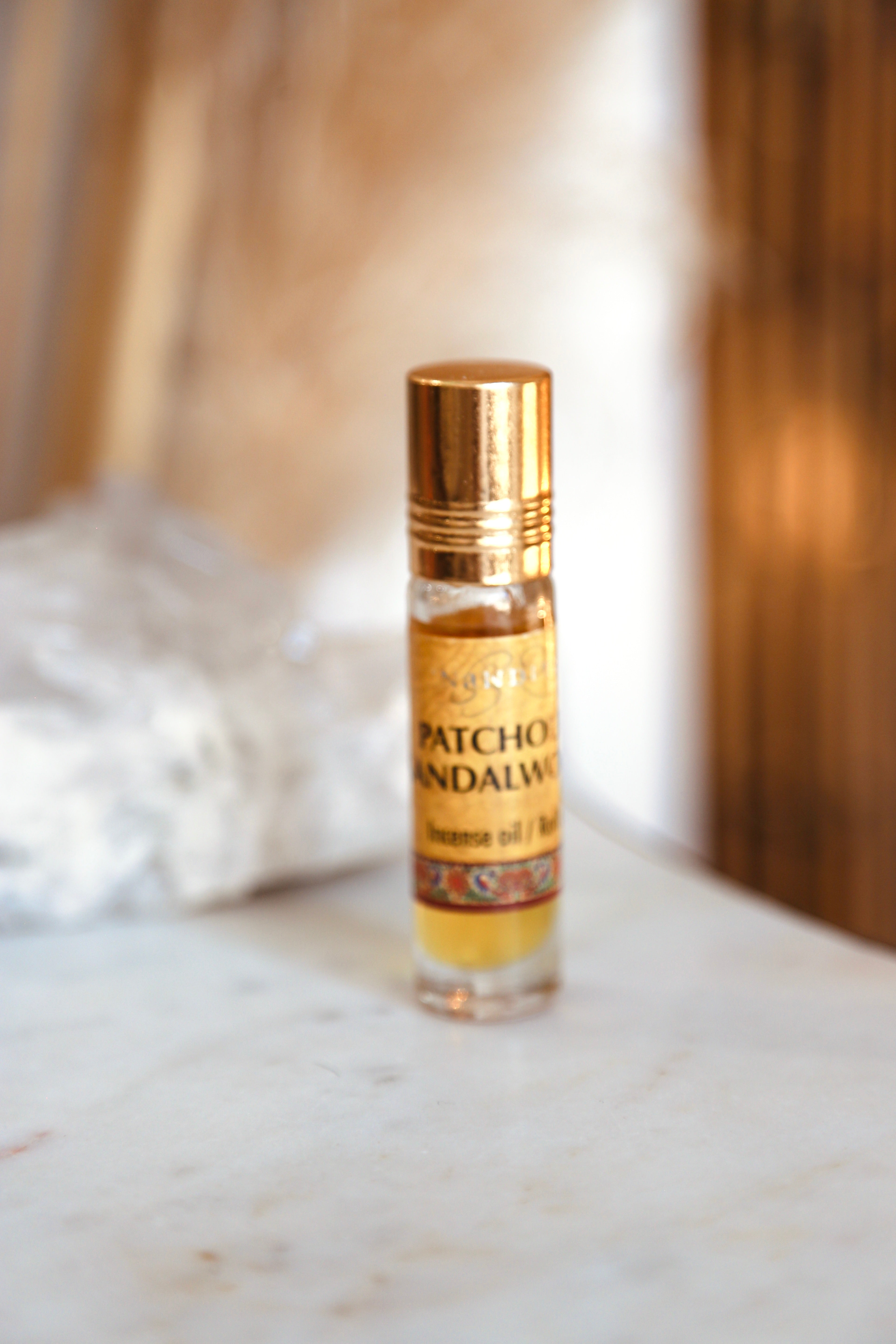 Patchouli Sandalwood Incense Oil Roll On