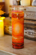 Orange Aura - Prepared Magic Candle