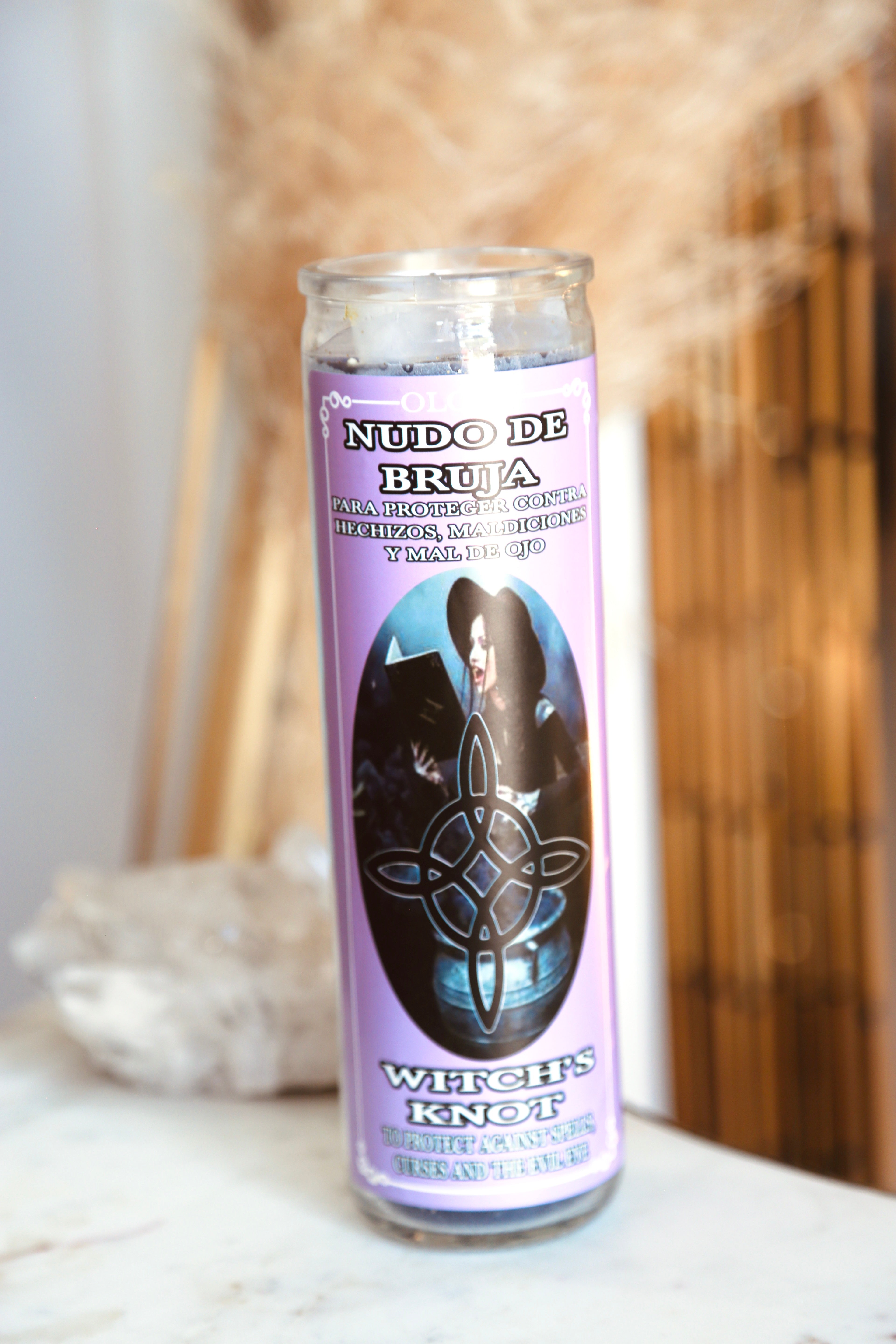 Witch's Knot Magic Candle/Nudo De Bruja Veladora