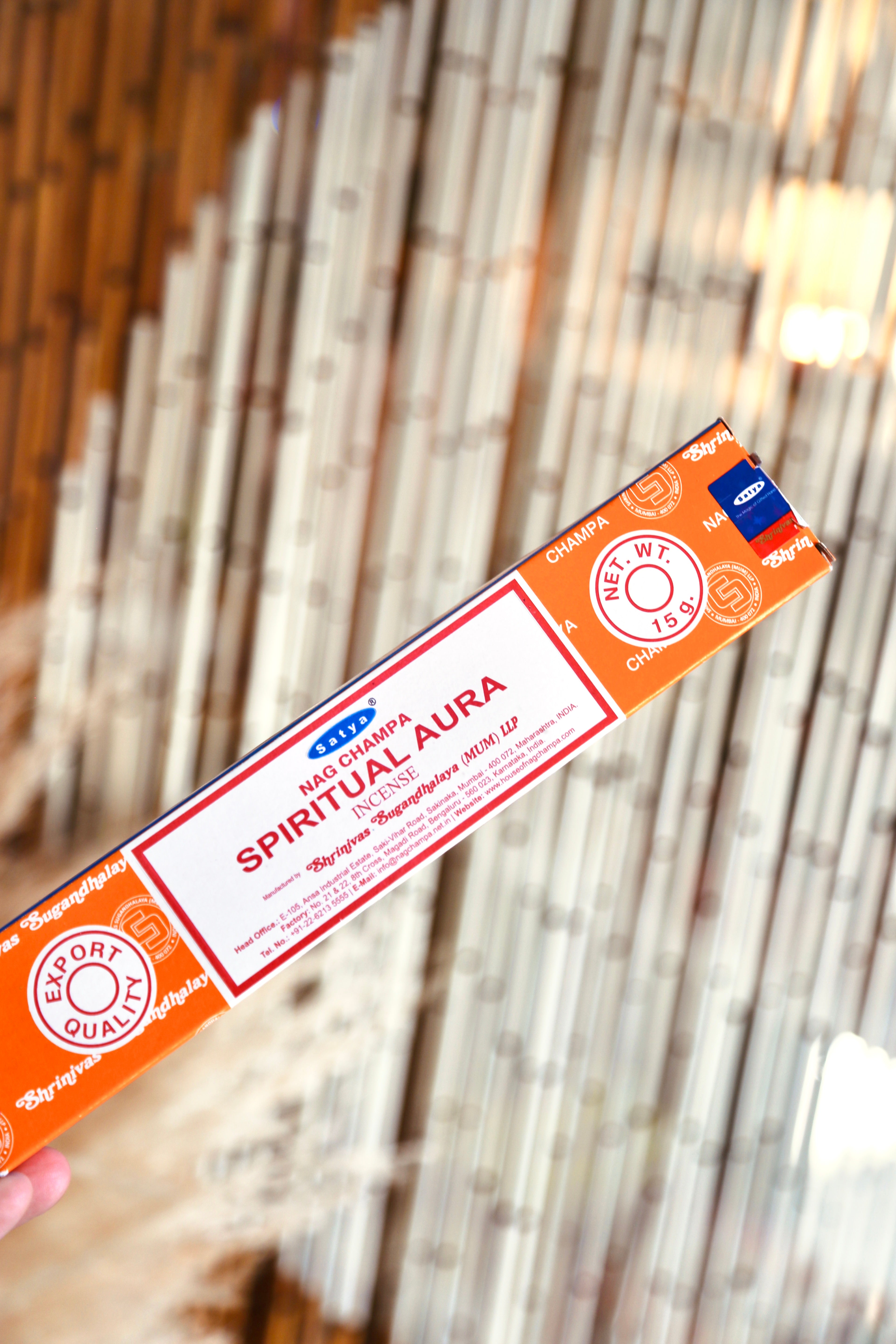 Satya Nag Champa & Spiritual Aura