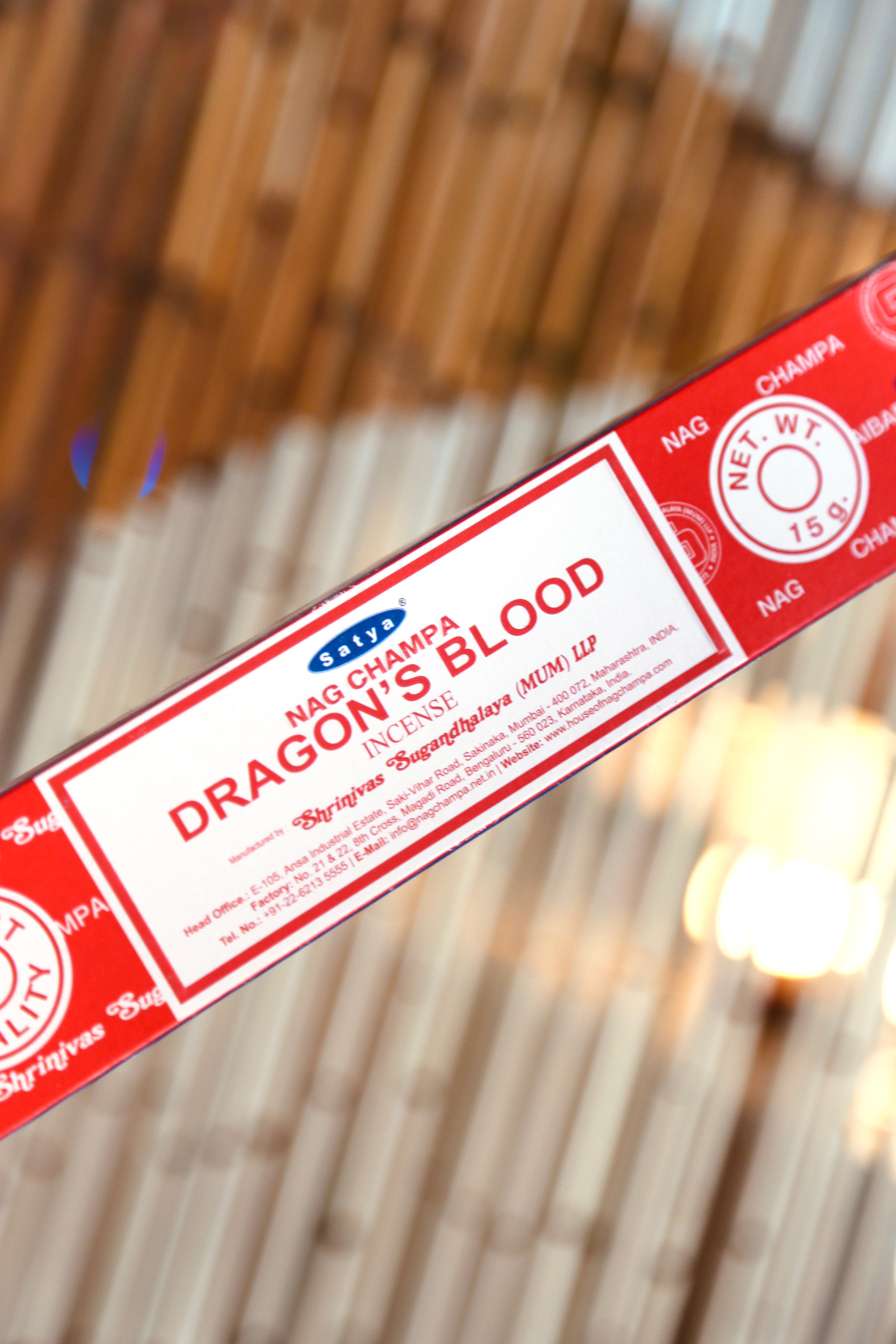 Satya Dragons Blood Incense