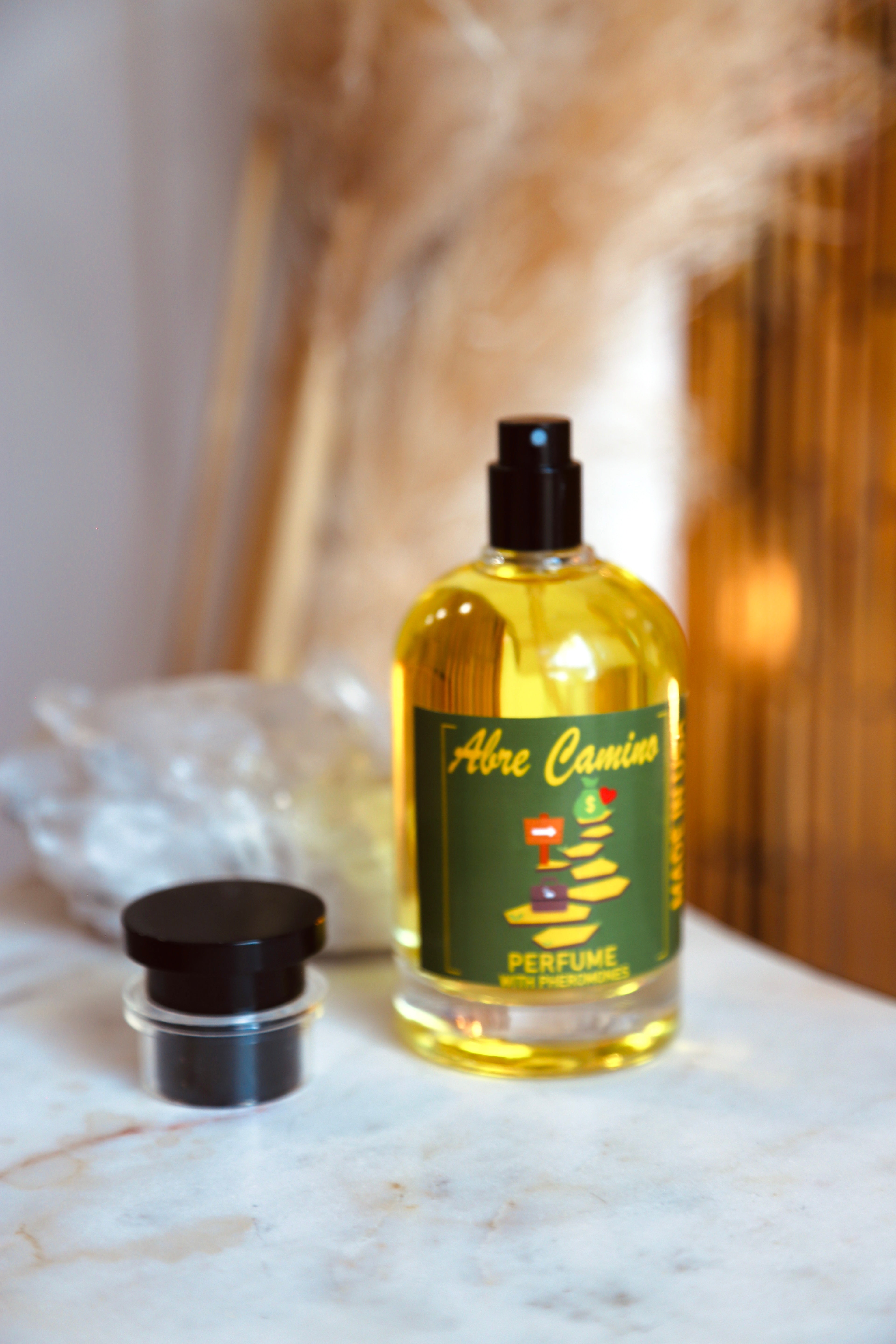 Road Opener Magical Perfume With Pheromones/Abre Camino Perfume Con Pheromones