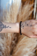 Goldsheen Obsidian Polished Crystal Beaded Bracelet